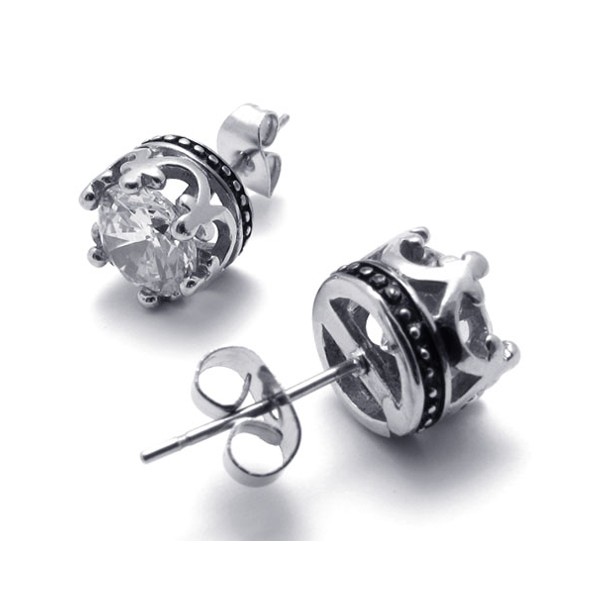 Diamond Titanium Earrings 20257 