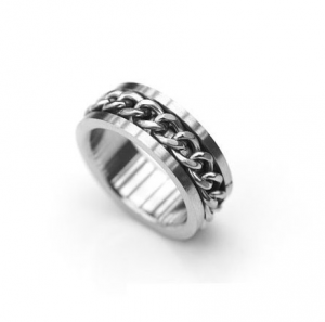 Men's titanium ring