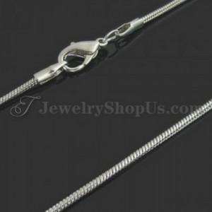 16 inch 925 Silver Chain (Electroplating platinum)