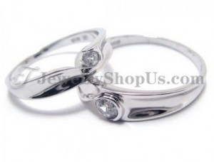 925 Silver Lovers Ring for Men