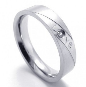 Attractive Design Color Brilliancyto Have a Long Standing Reputation Titanium Ring