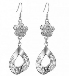 Stable Quality Female Retro 925 Sterling Silver Earrings