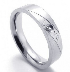 Attractive Design Color Brilliancyto Have a Long Standing Reputation Titanium Ring