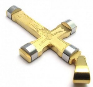 Various Styles Color Brilliancy Excellent Quality Titanium Cross Pendant