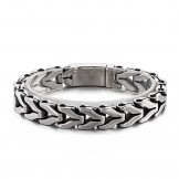  Vintage Dragon bone chic titanium bracelet for men