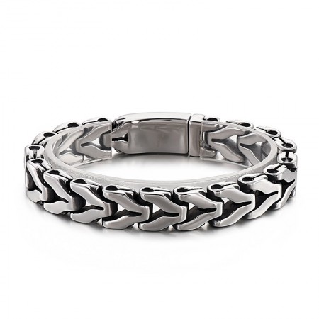  Vintage Dragon bone chic titanium bracelet for men