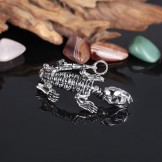  Retro exaggerated Cool dinosaur chic style titanium bracelet for men