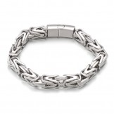  Cool rock hip-hop v-shaped titanium bracelet for men