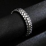  Men's keel bracelet Cool titanium bracelet