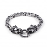  Cross Border Men's Imperial Chain Lion Bracelets