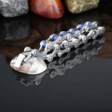  Fashion chic style titanium tide men's thin section bicycle bracelet