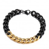   Street shooting colored men's titanium diy bracelet