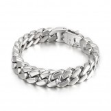  Hip Hop Men's titanium Bracelet