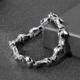  Cool Hip Hop Boxing Men's Titanium Bracelet