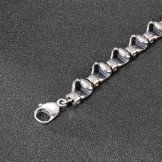  Cool Hip Hop Boxing Men's Titanium Bracelet