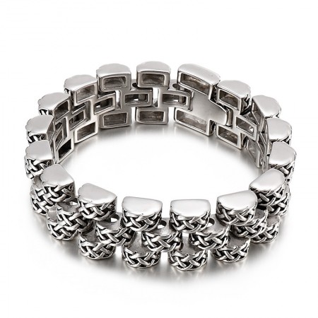 Coarse Cool men's titanium bracelet