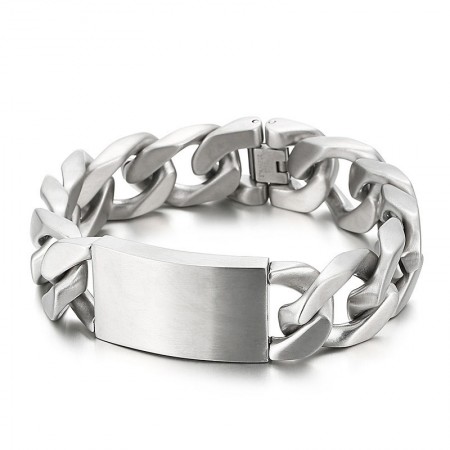  Men's titanium bracelets chic rock bracelets accessories