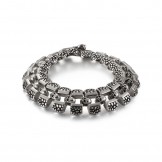  Cool exaggerated chic titanium bracelet for men