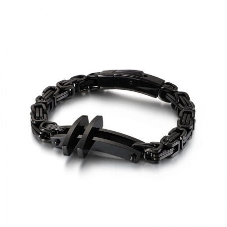 New men's titanium bracelets classic cross bracelets