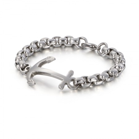 Fashion Boat Anchor titanium Bracelet for sale