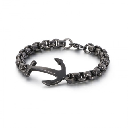 Fashion Boat Anchor titanium Bracelet for sale