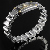 Mens Titanium Diamond Bracelets - Titanium Jewelry Shop