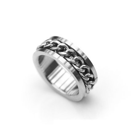 Men's titanium ring