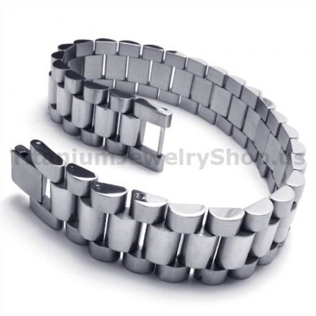 Mens Titanium Bracelet 18923