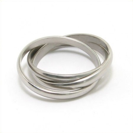 Mens titanium rings