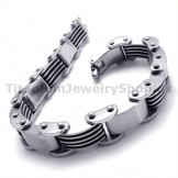 Mens Titanium Bracelet 19268