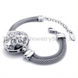 Womens Titanium Bracelet with Diamonds 19348