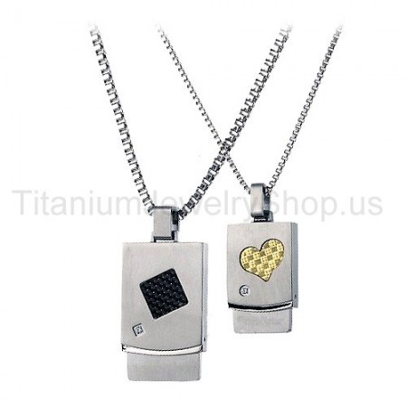 Titanium Lovers Pendants