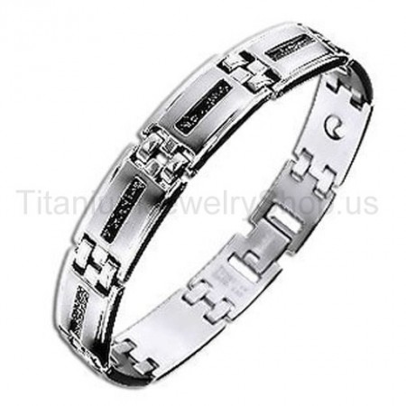 8 Inches Titanium Bracelet