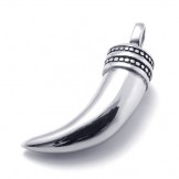 Titanium Pendant with Ox Horn 21290