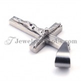 Titanium Cross Of Jesus Pendant for Women