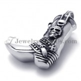 Fashion Boot Shape Titanium Pendant