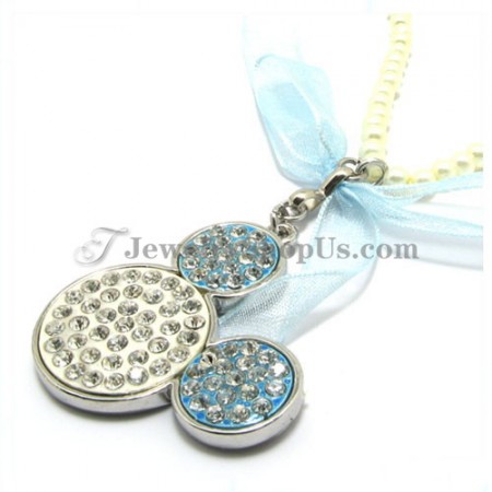 Micky Alloy Rhinestones Pendant