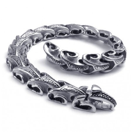 Skillful Manufacture Color Brilliancy Well-known for Its Fine Quality Titanium Bracelet