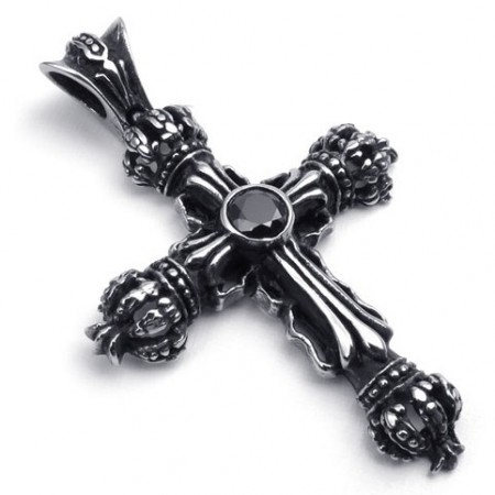 Professional Design Delicate Colors The Queen of Quality Titanium Cross Pendant