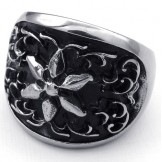 Luxuriant in Design Delicate Colors Reliable Quality Titanium Ring