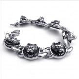 Luxuriant in Design Color Brilliancy Superior Quality Titanium Bracelet