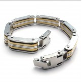 Skillful Manufacture Color Brilliancy Stable Quality Titanium Bracelet