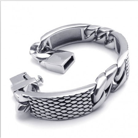 Sophisticated Technology Color Brilliancy Excellent Quality Titanium Bracelet