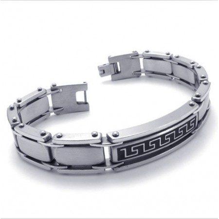 Skillful Manufacture Color Brilliancy Stable Quality Titanium Bracelet