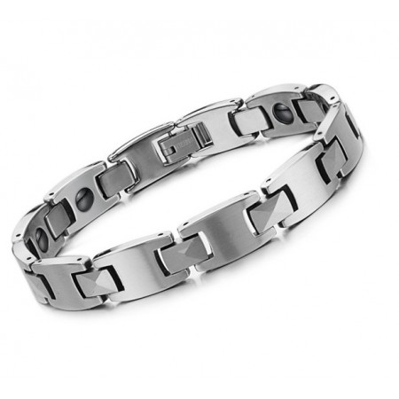 Easy to Use Male Magnetic Health Titanium Bracelet