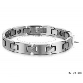 Easy to Use Male Magnetic Health Titanium Bracelet