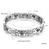 The Queen of Quality Health Titanium Lodestone Bracelet 