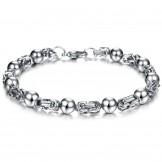 Easy to Use Male Titanium Bracelet 