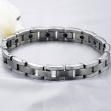 Wide Varieties Male Health Titanium Lodestone Bracelet 