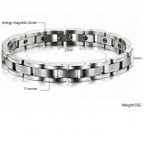 Wide Varieties Male Health Titanium Lodestone Bracelet 